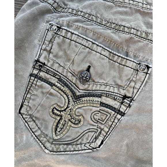 Rock Revival Classic Men's 44 Cargo Shorts 23" Outseam - Picture 13 of 14